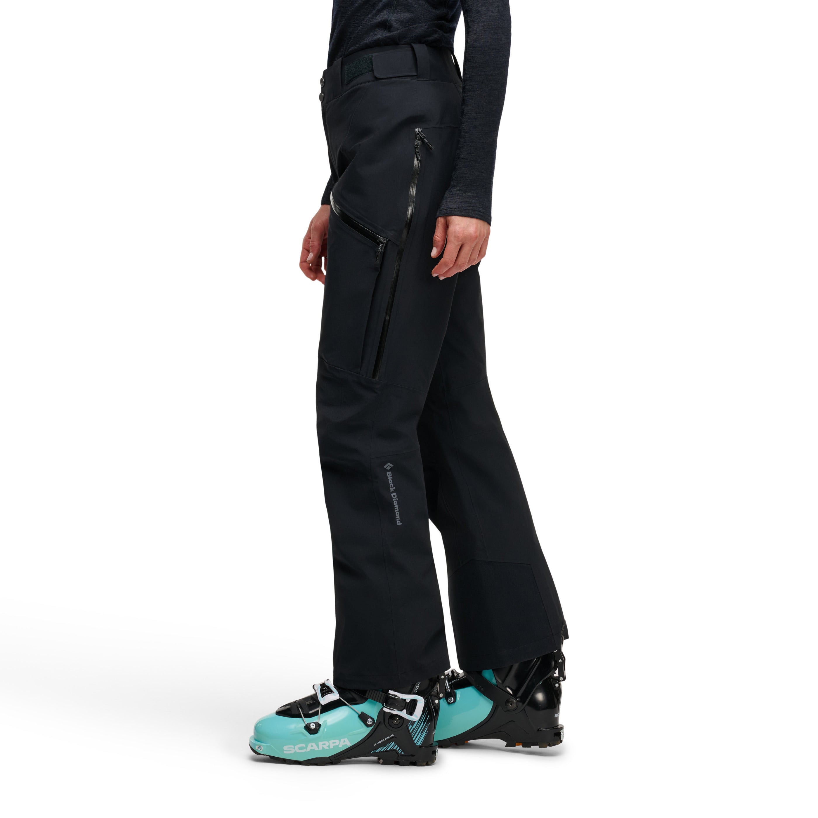 black-diamond-recon-insulated-pants-femme-pantalon-ski-3l-isol image 2