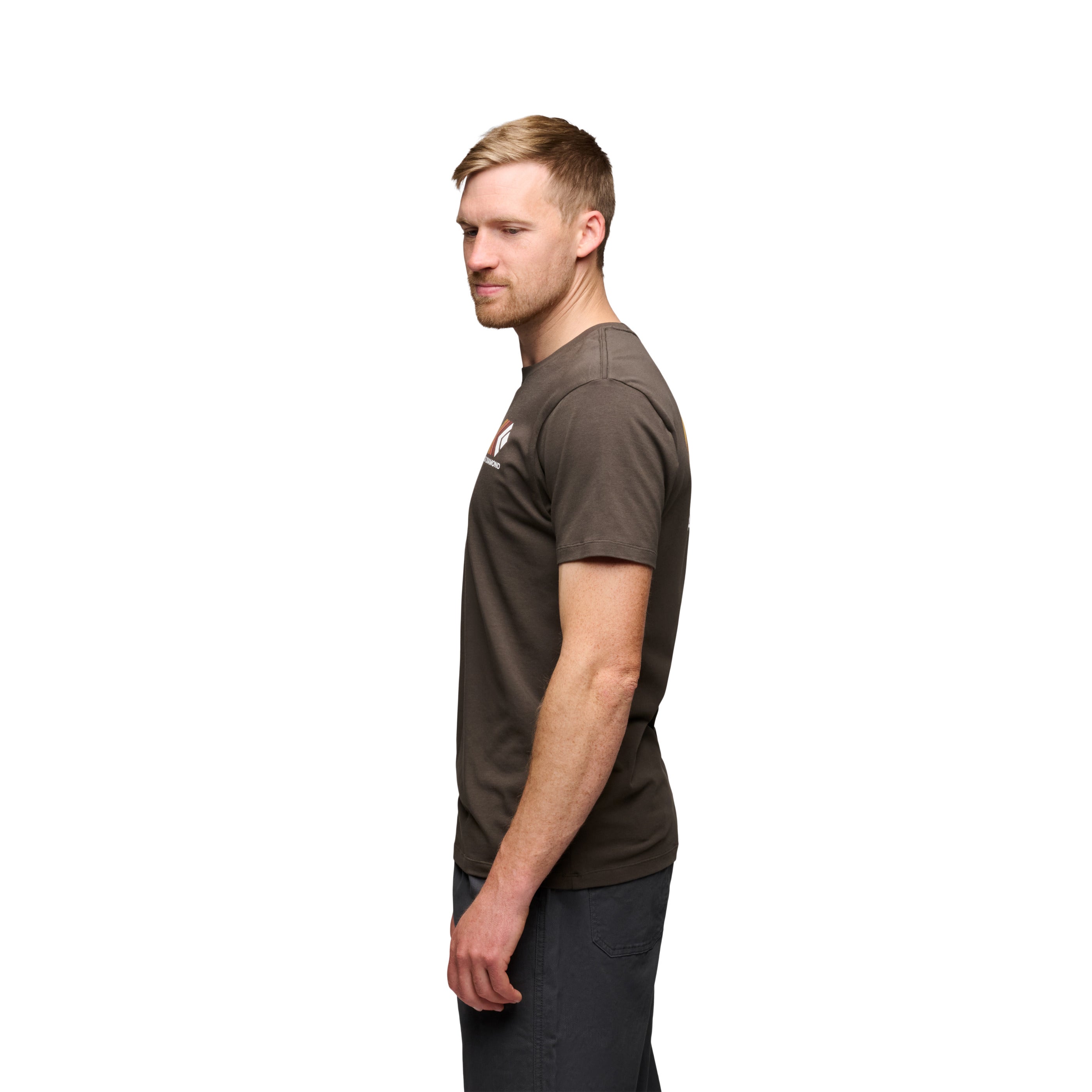 black-diamond-faded-short-sleeve-tee-homme-t-shirt-coton-bio image 8