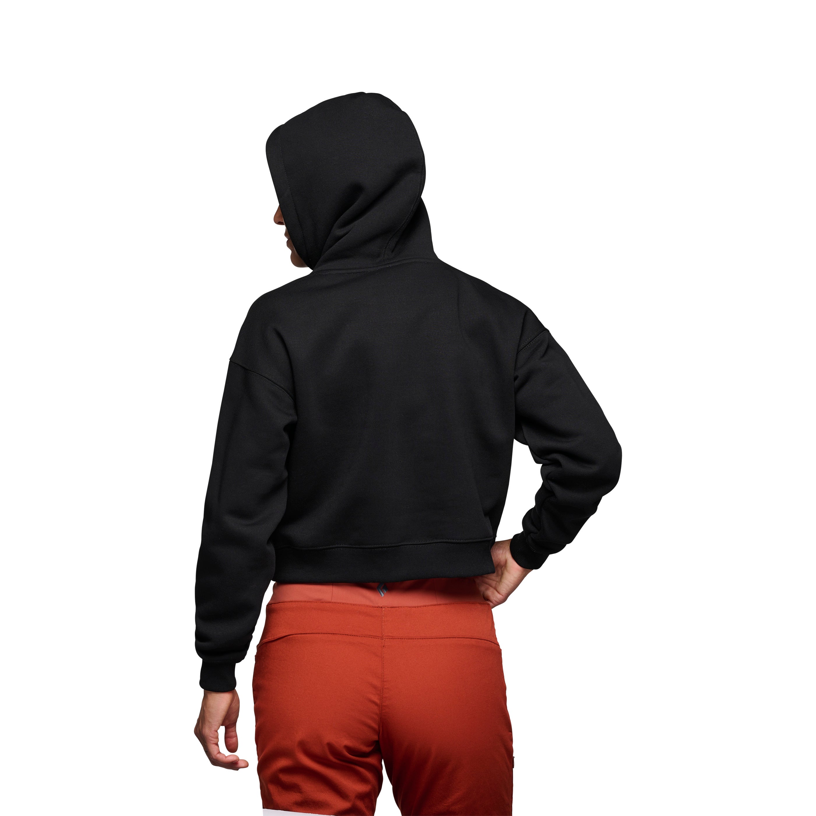 black-diamond-women-s-crop-pullover-hoody-sweat-femme image 3