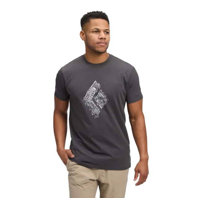 black-diamond-engineered-diamond-t-shirt-homme-manches-courtes image 1