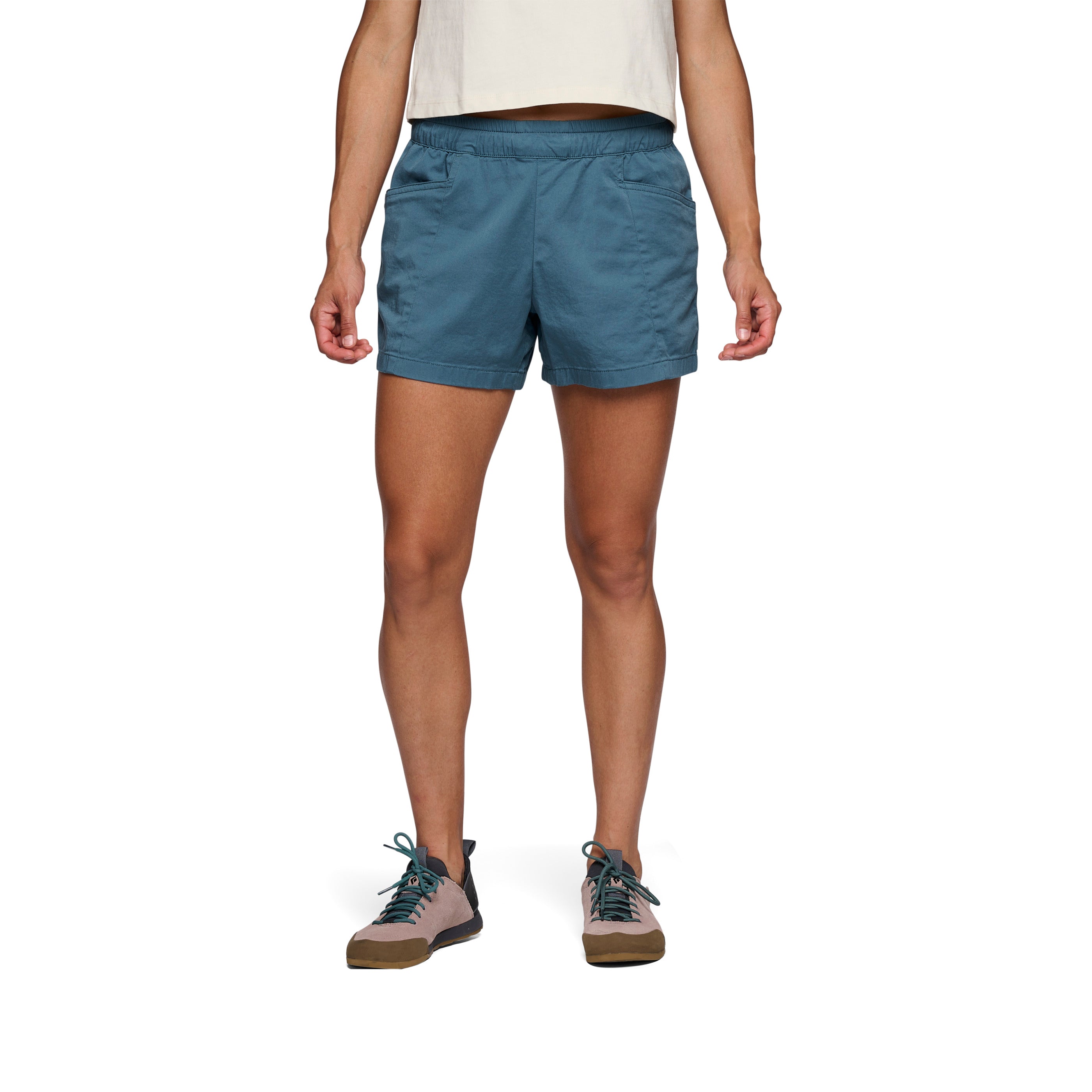 black-diamond-notion-short-femme-short-d-escalade-coton-bio-stretch image 7