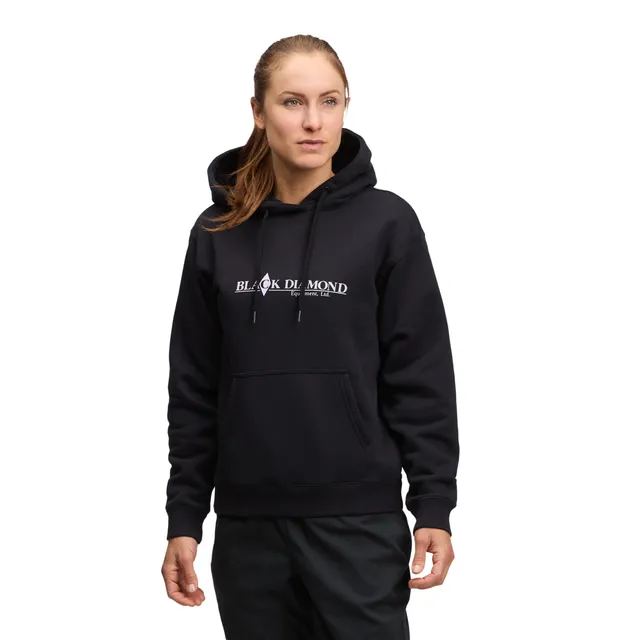 black-diamond-women-s-heritage-wordmark-pullover-hoody image 1