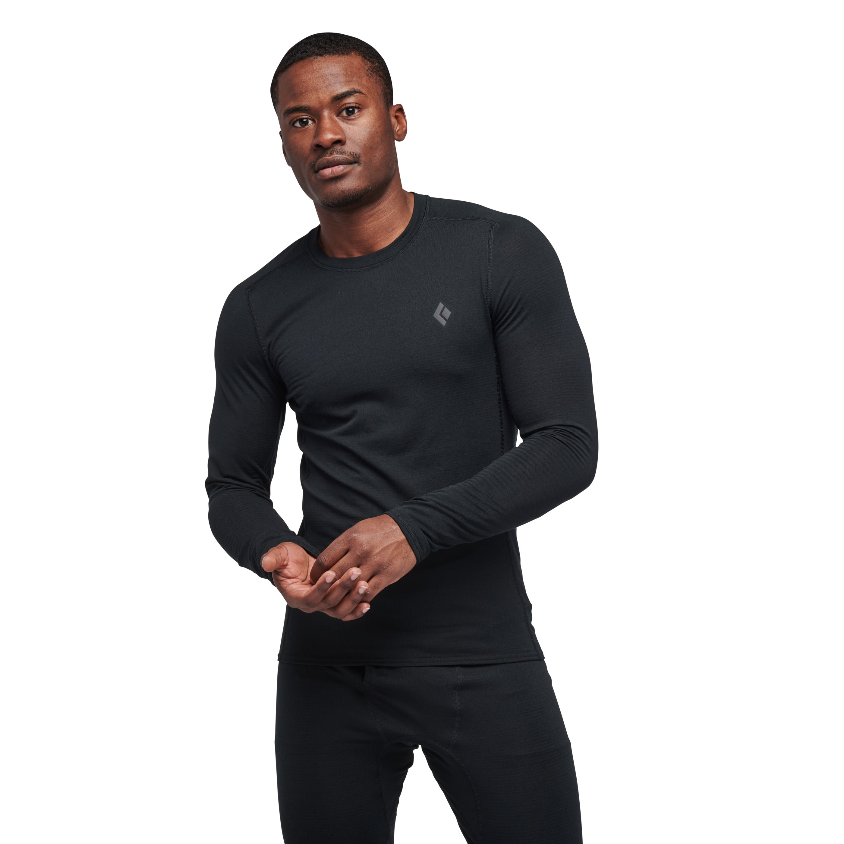 black-diamond-coefficient-lt-crew-sous-couche-homme-polartec image 1