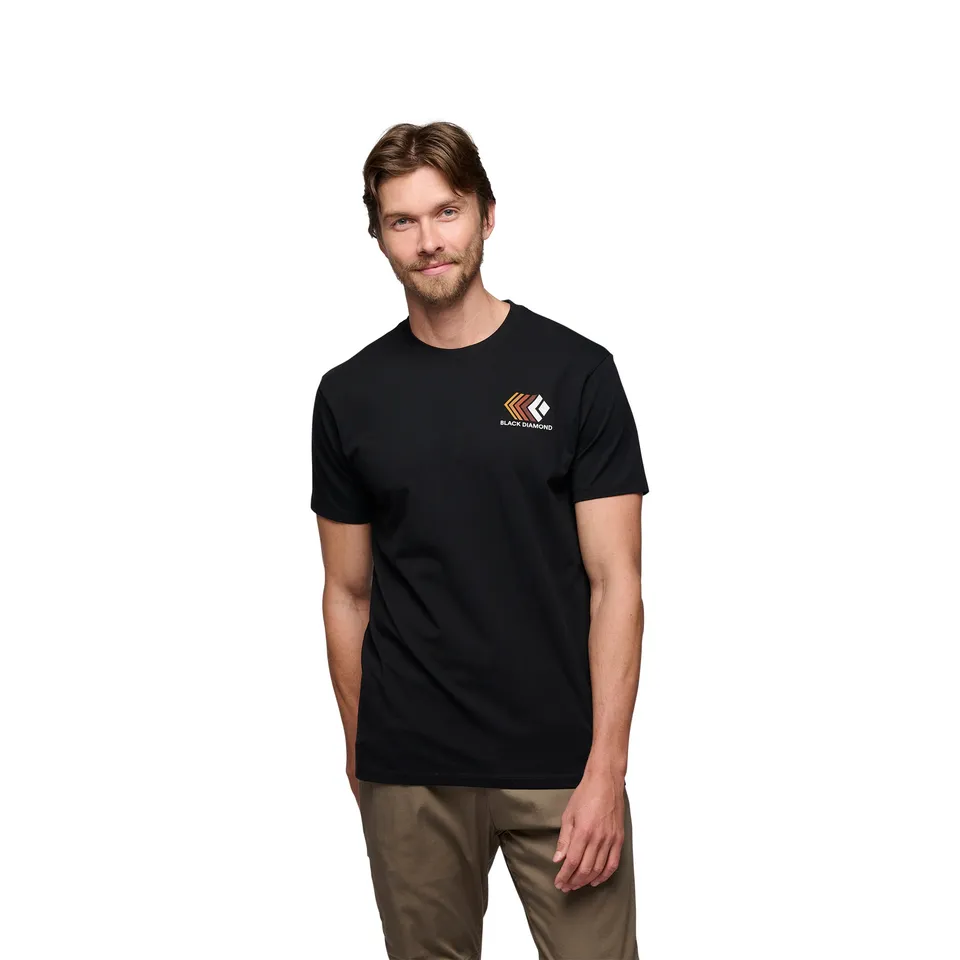 black-diamond-faded-short-sleeve-tee-homme-t-shirt-coton-bio image 1