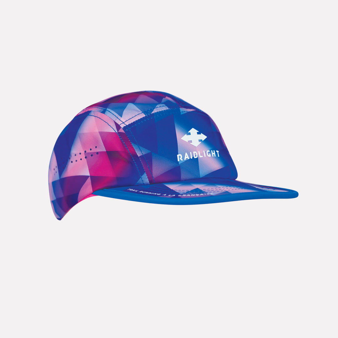 raidlight-family-cap-casquette-trail-mixte-rose-bleu image 1