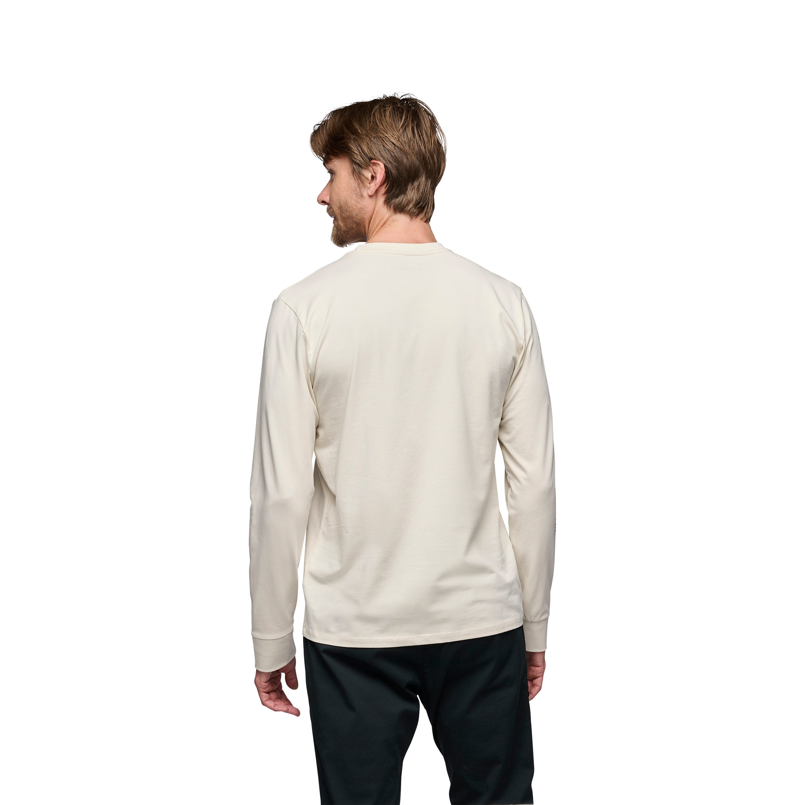black-diamond-men-s-heritage-wordmark-long-sleeve-tee-2nds-t-shirt-manches-longu image 4