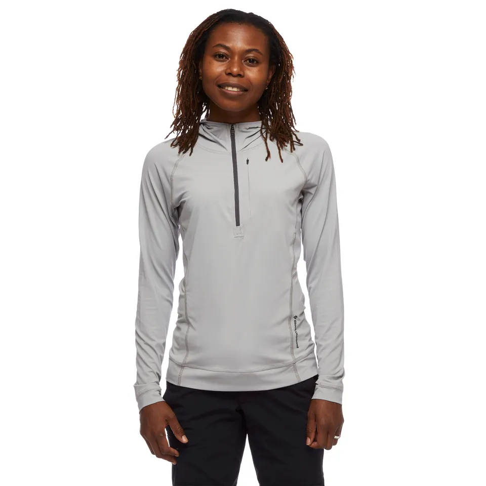 black-diamond-alpenglow-pro-hoody-femme-anti-uv image 1