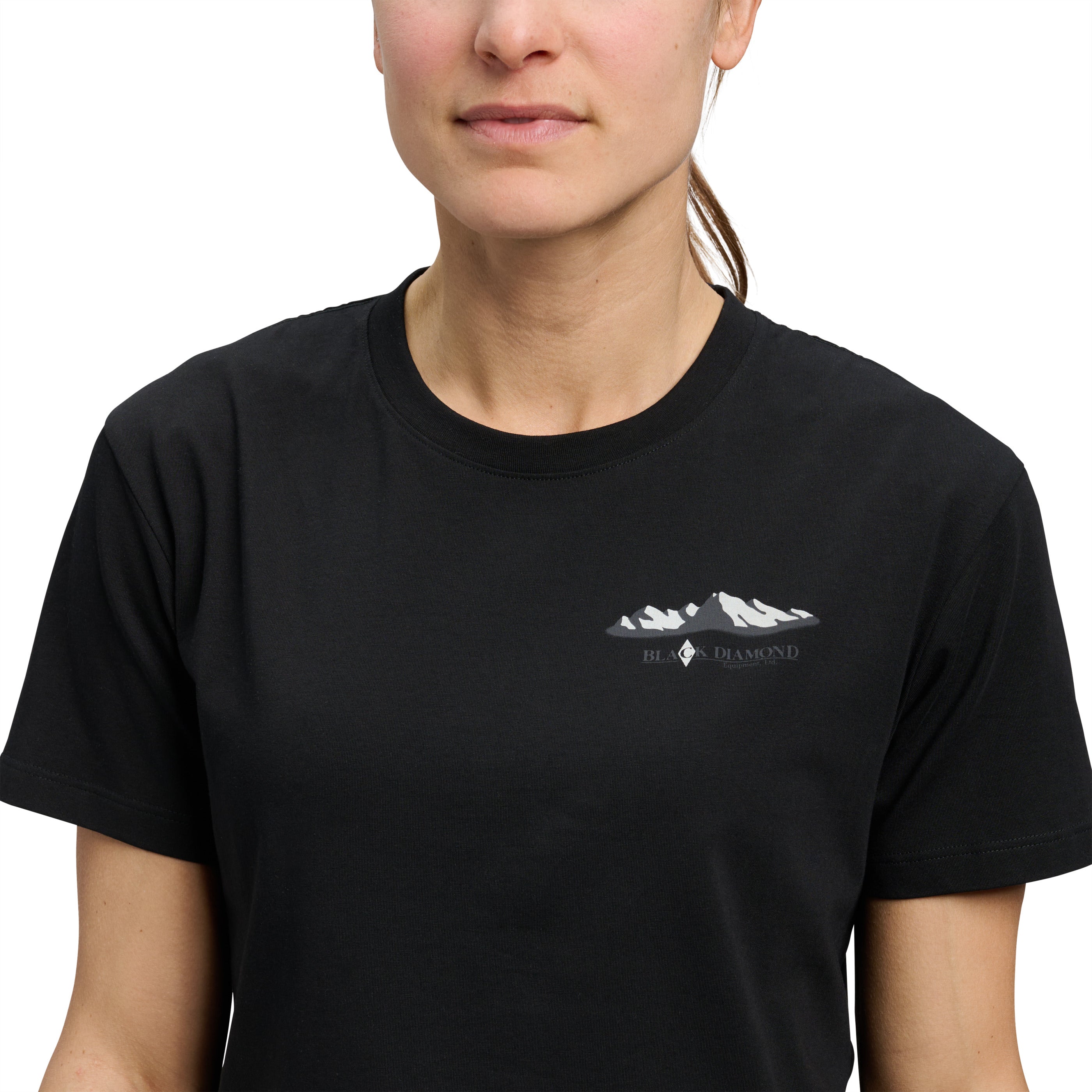 black-diamond-mountainscape-t-shirt-manches-courtes-femme image 6