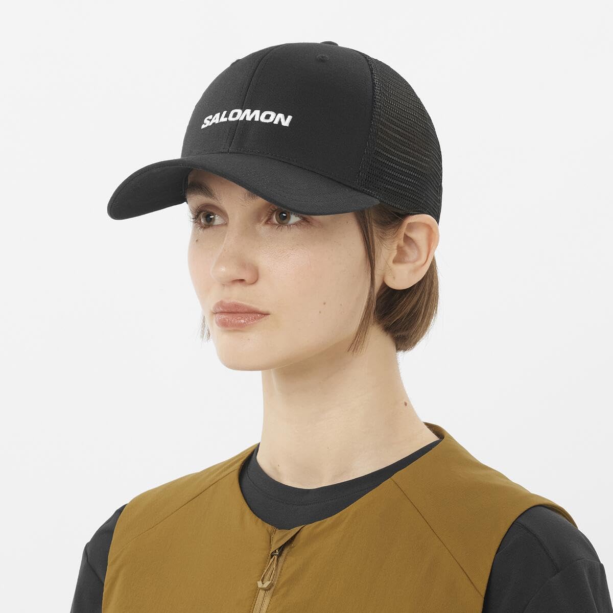 salomon-logo-trucker-cap-casquette-filet-respirante image 4