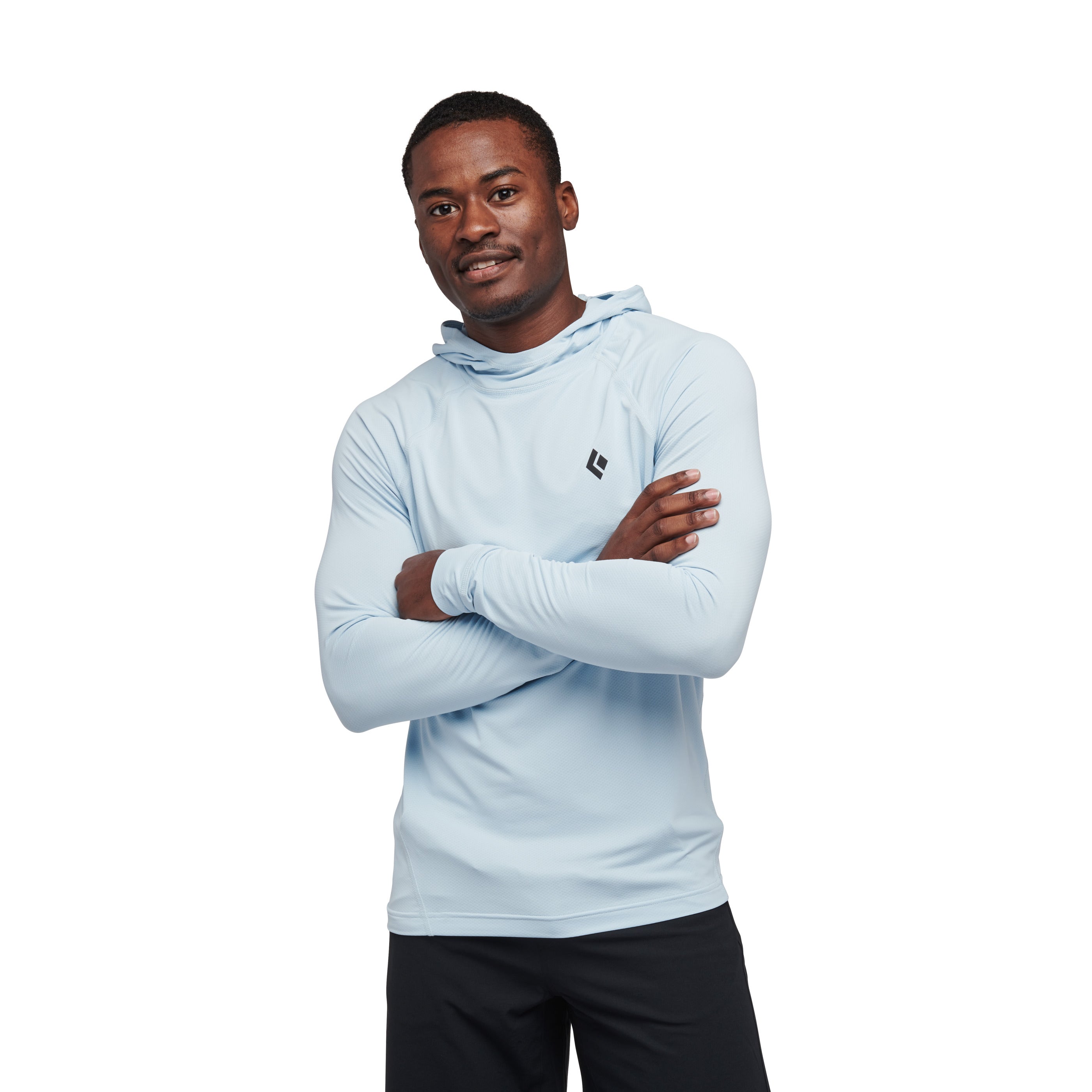 black-diamond-alpenglow-hoody-homme-sweat-capuche-anti-uv image 2