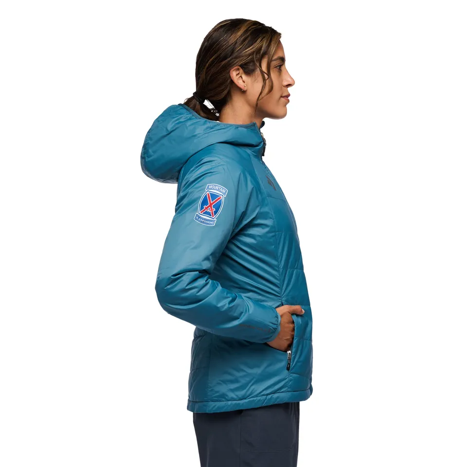 black-diamond-women-s-solution-2-0-hoody-10th-mountain-doudoune-femme image 1