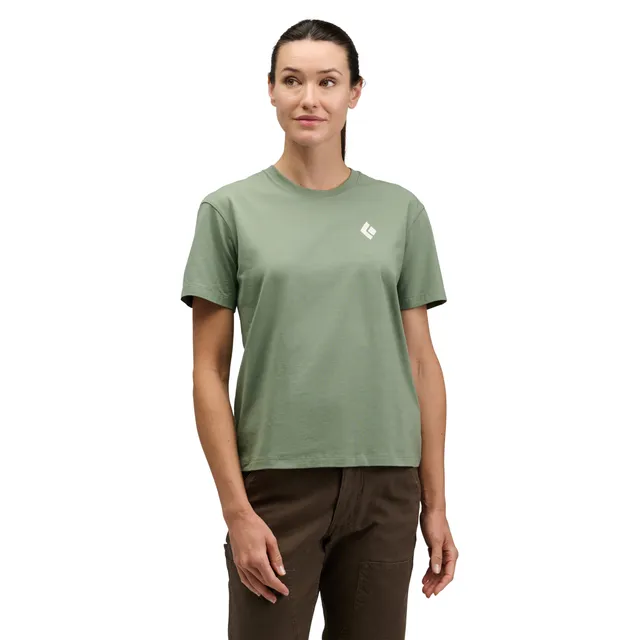 black-diamond-equipment-for-alpinists-tee-femme-t-shirt-manches-courtes image 1