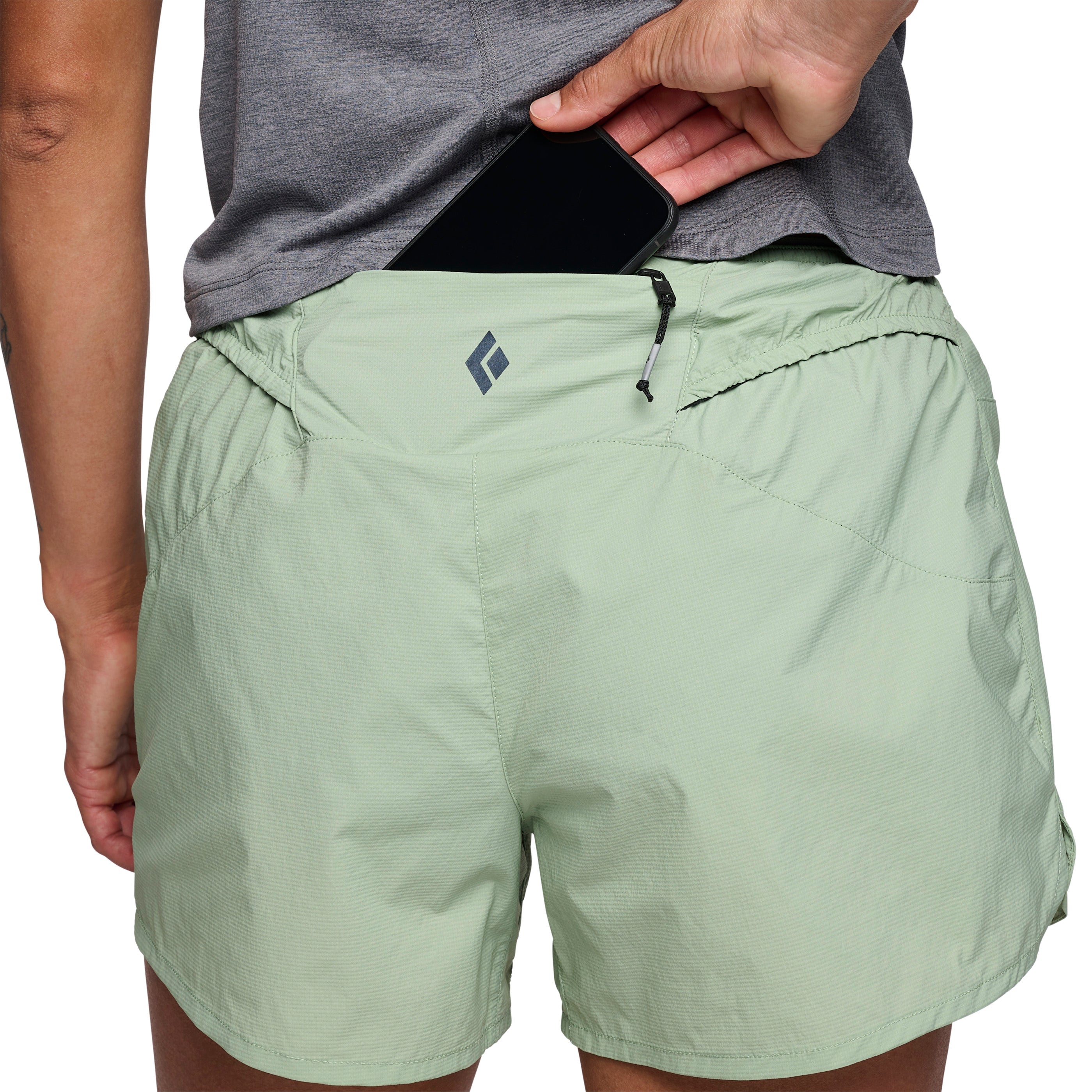 black-diamond-distance-short-femme-trail-running image 7
