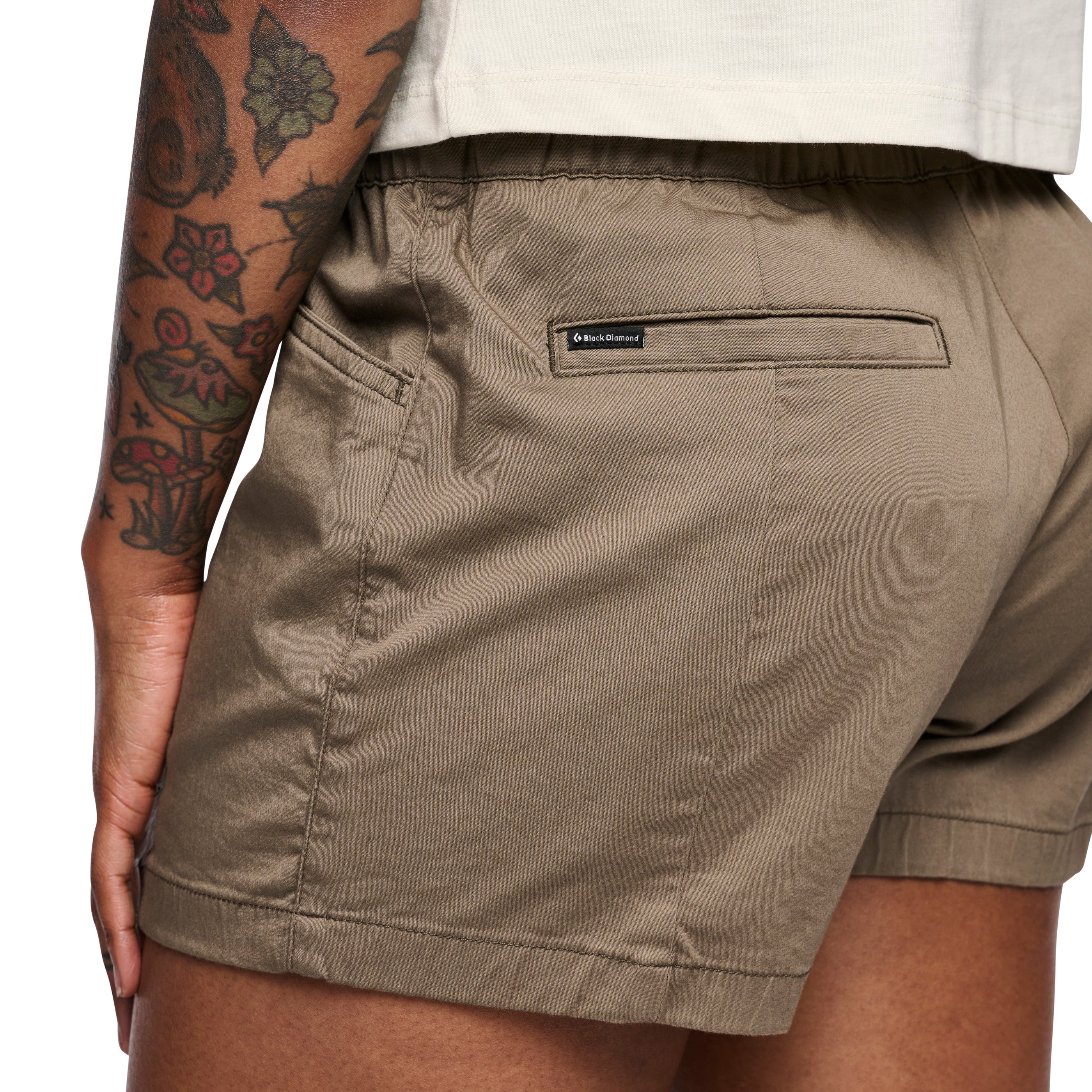 black-diamond-notion-short-femme-short-d-escalade-coton-bio-stretch image 5