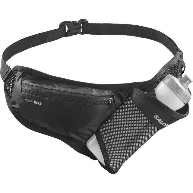 salomon-active-bottle-belt-with-hydration-ceinture-running-noire image 1
