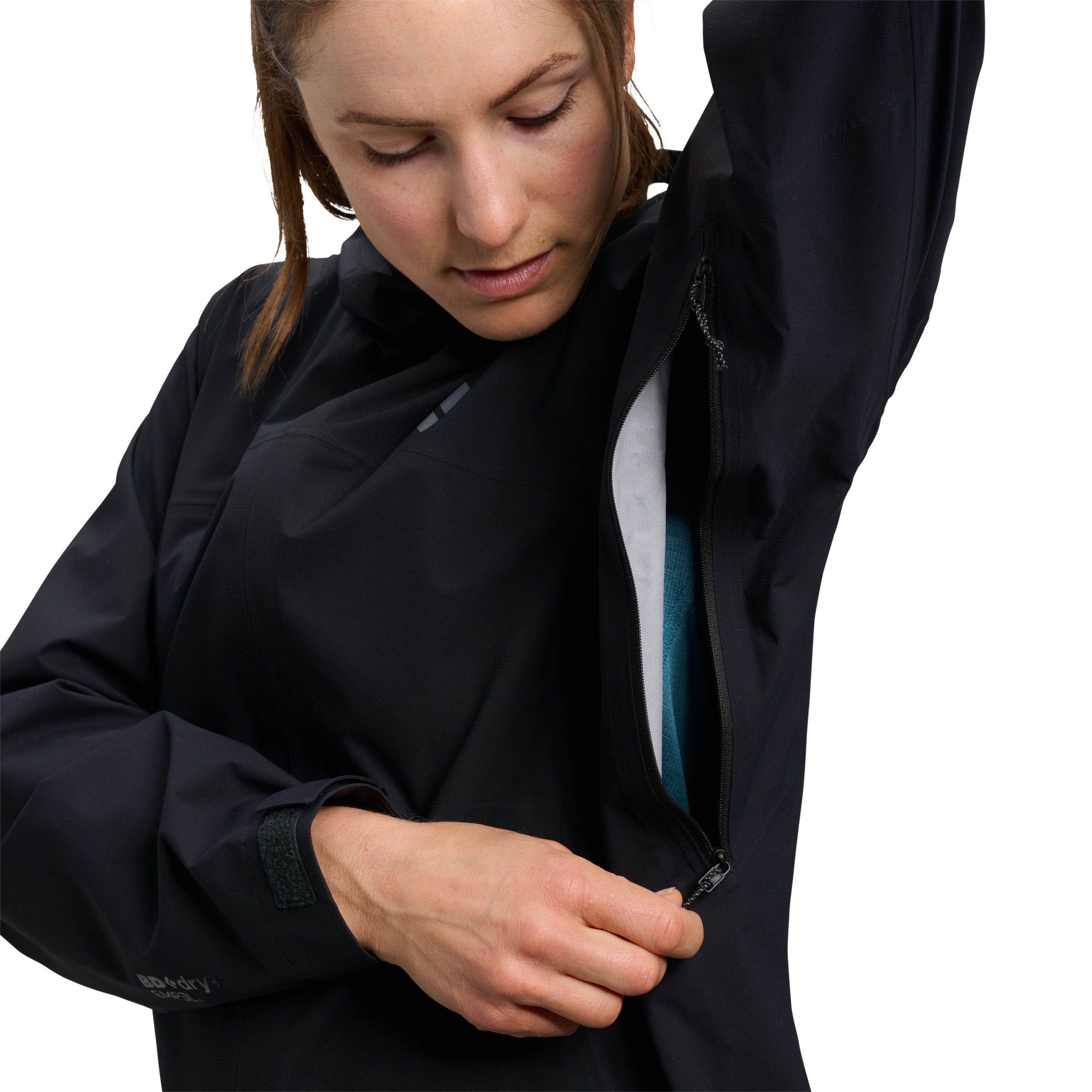 black-diamond-women-s-strataline-stretch-shell-veste-imperm-able-3l image 8
