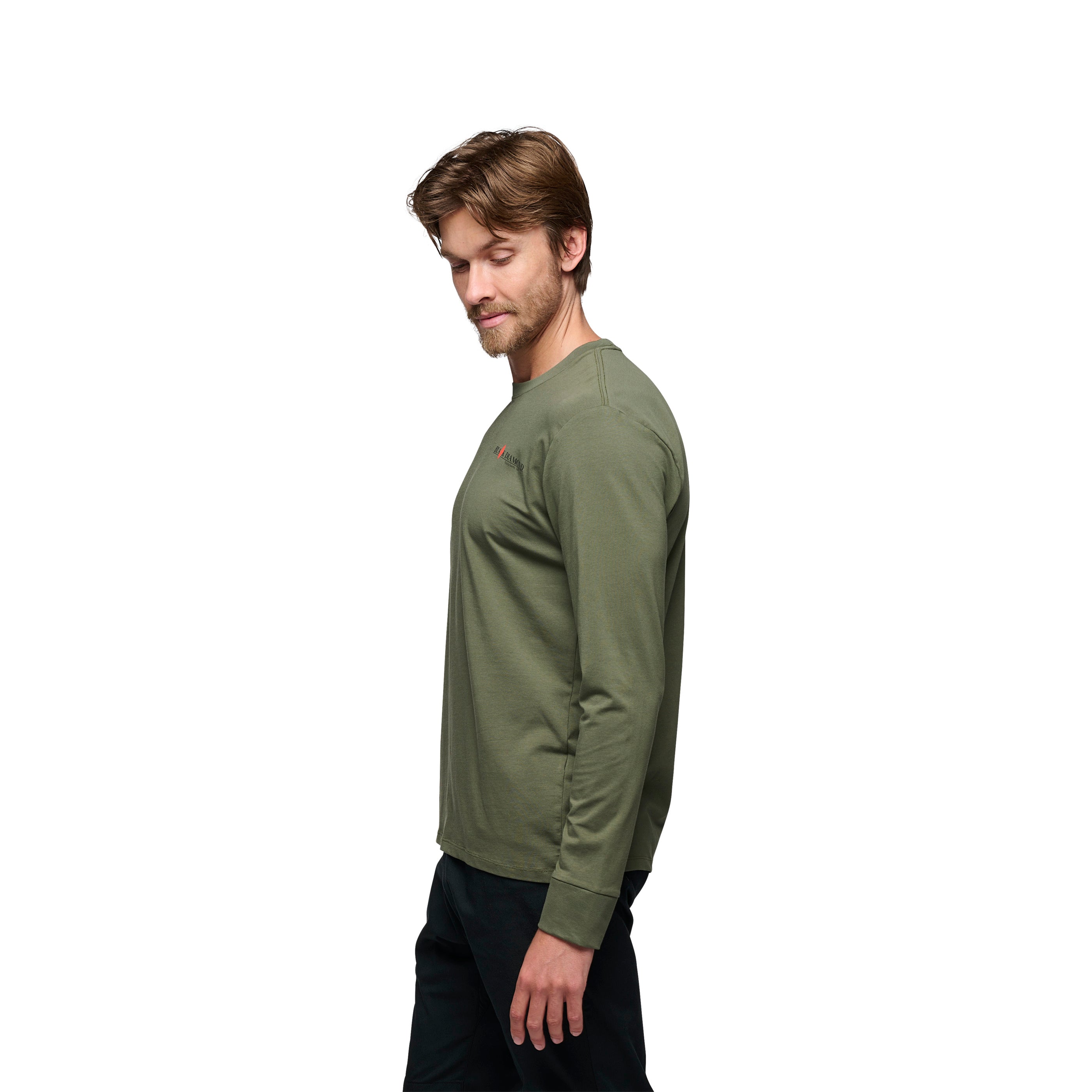 black-diamond-men-s-heritage-wordmark-long-sleeve-tee-2nds-t-shirt-manches-longu image 6