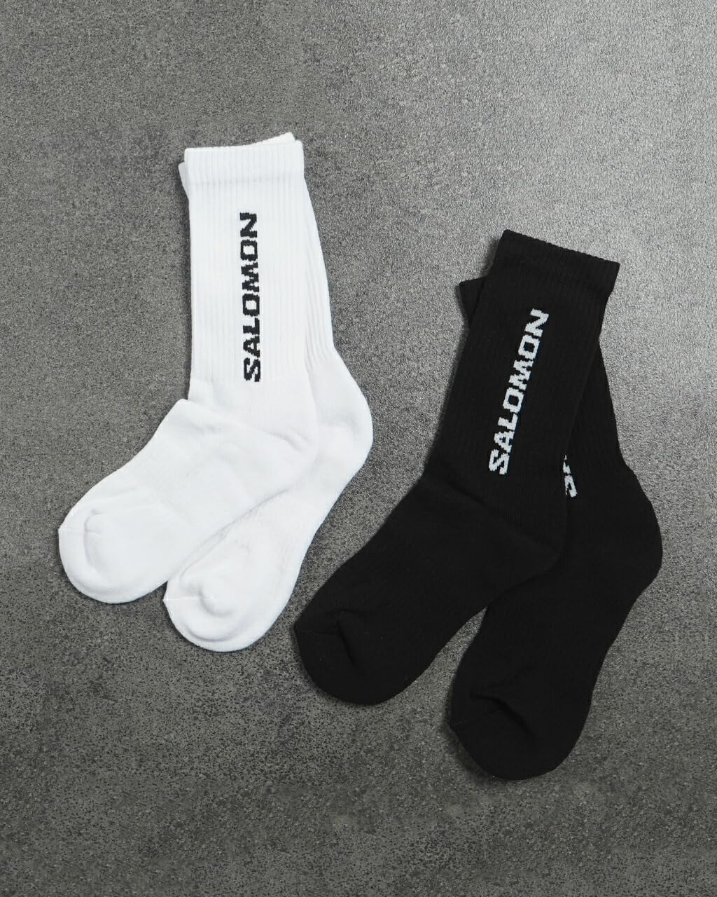 salomon-everyday-crew-lot-de-3-chaussettes-mi-mollet-coton image 2