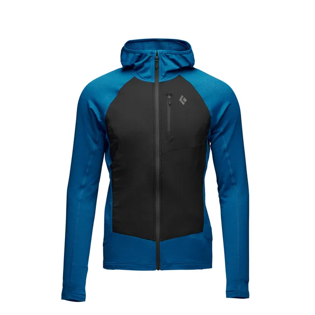 black-diamond-coefficient-lt-hybrid-hoody-homme-polaire-technique-slim image 1