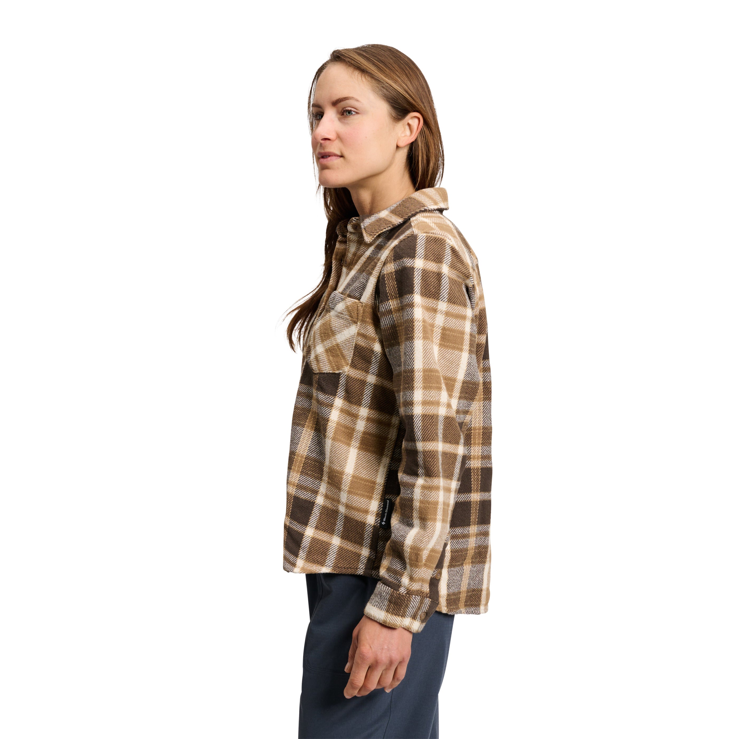 black-diamond-women-s-project-heavy-flannel-chemise-femme image 5