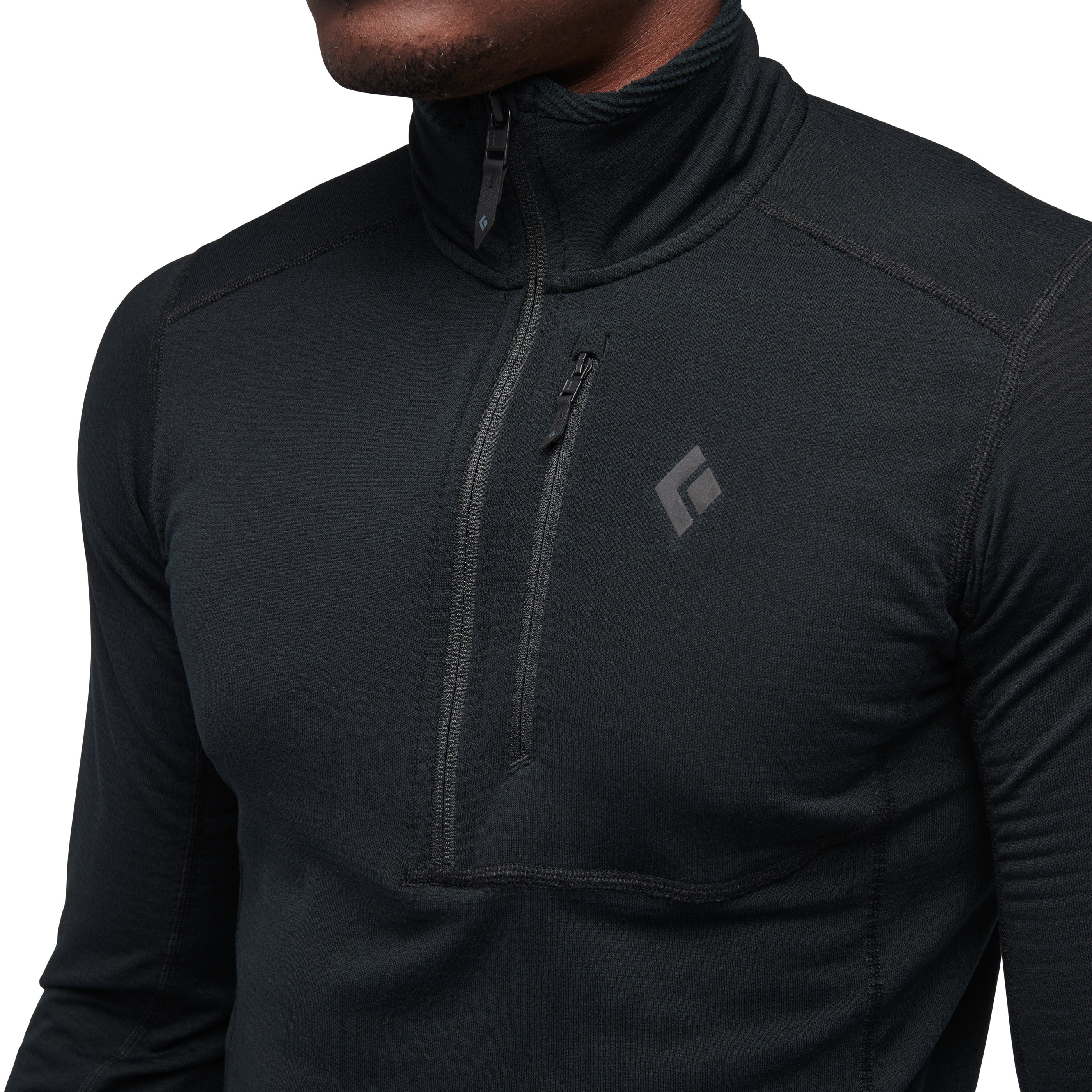 black-diamond-coefficient-lt-quarter-zip-polaire-homme image 4