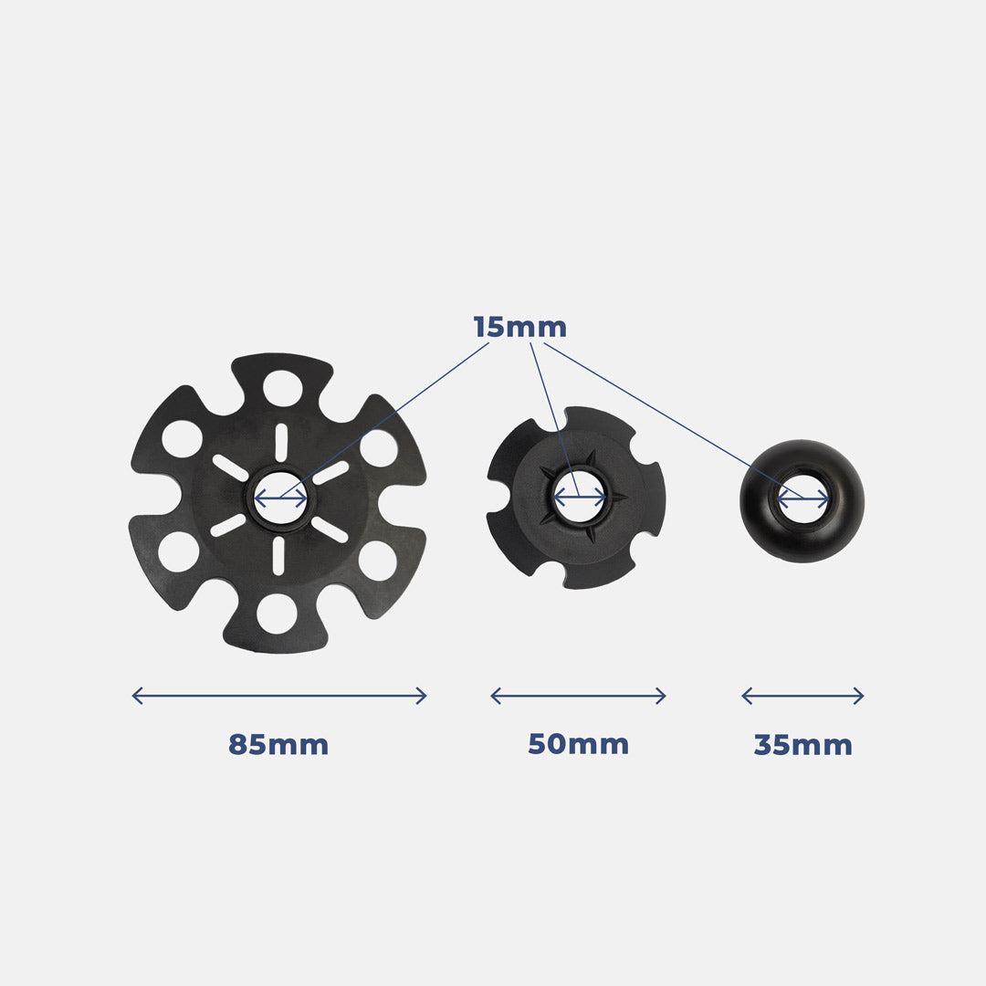 raidlight-rondelles-b-tons-trail-pliables-visser-lot-3-tailles image 2