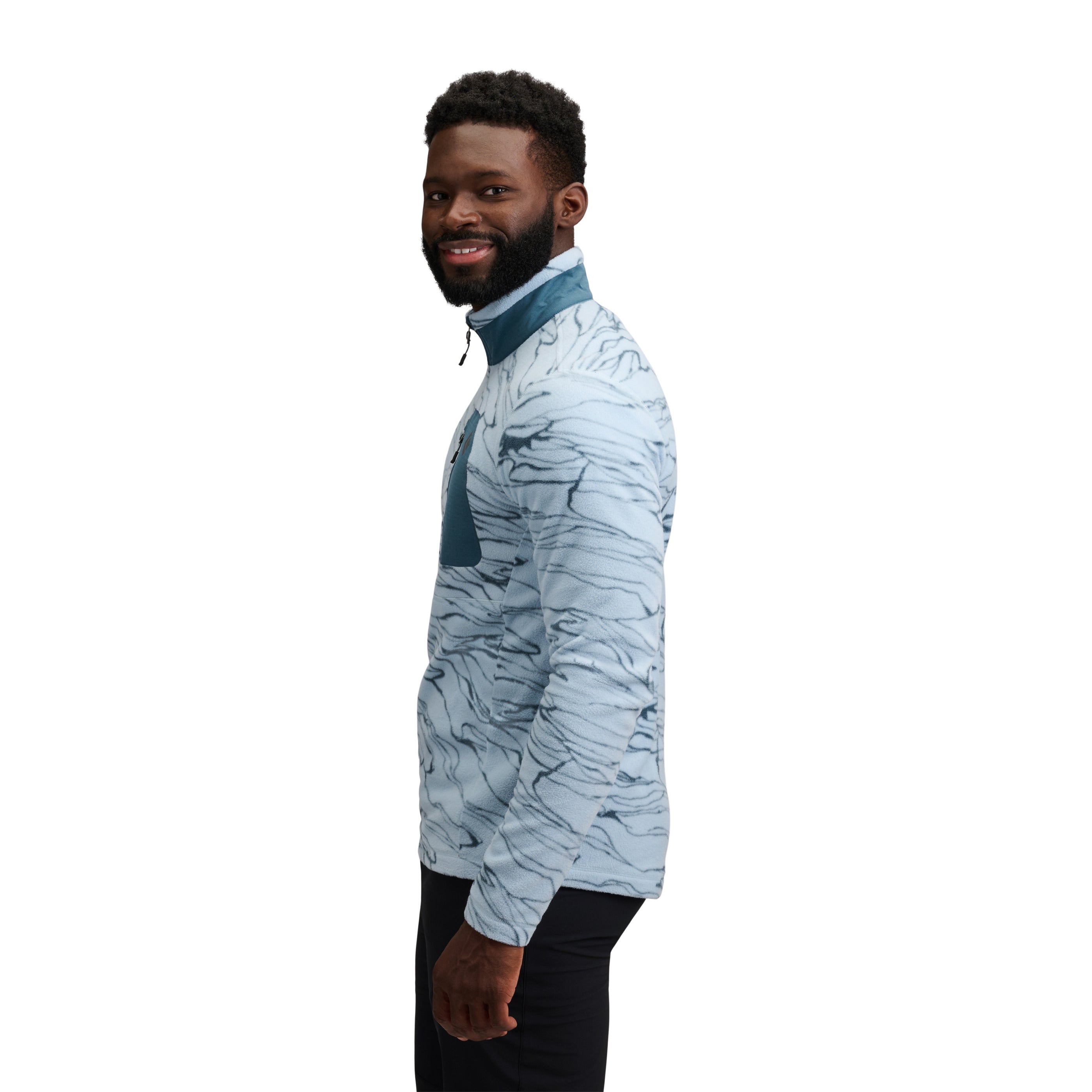 black-diamond-rift-half-zip-veste-polaire-homme image 6