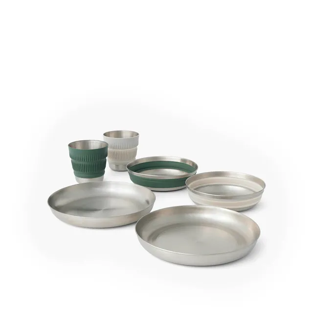 sea-to-summit-detour-stainless-steel-set-vaisselle-pliable-6-pi-ces image 1