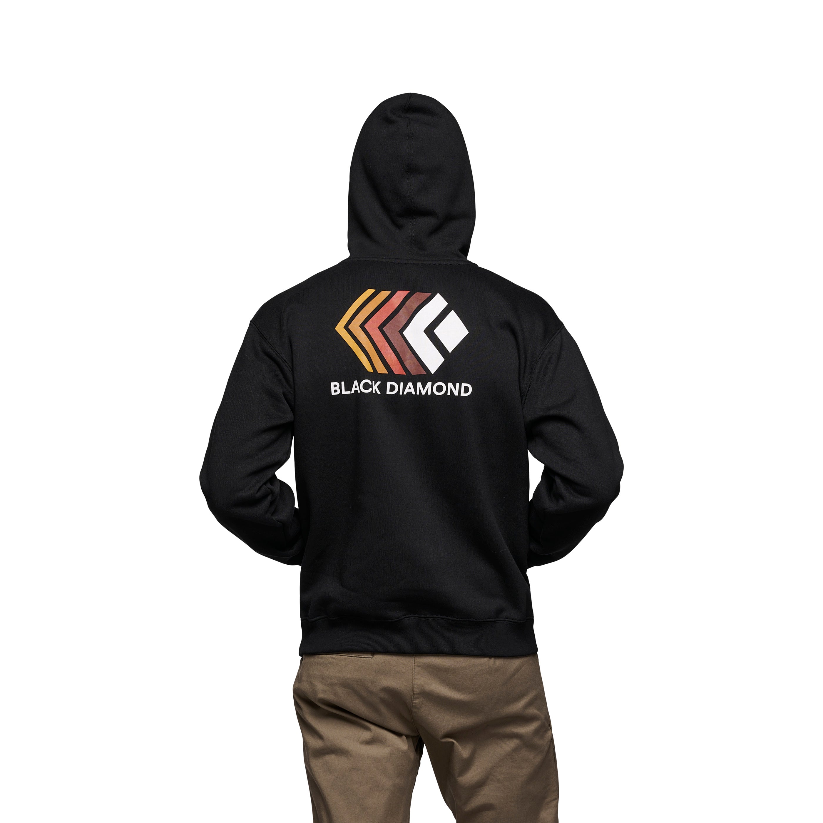 black-diamond-faded-full-zip-sweat-capuche-homme image 2