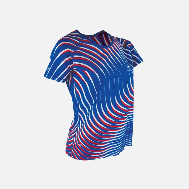 raidlight-ecodry-tricolore-edition-maillot-trail-femme image 1