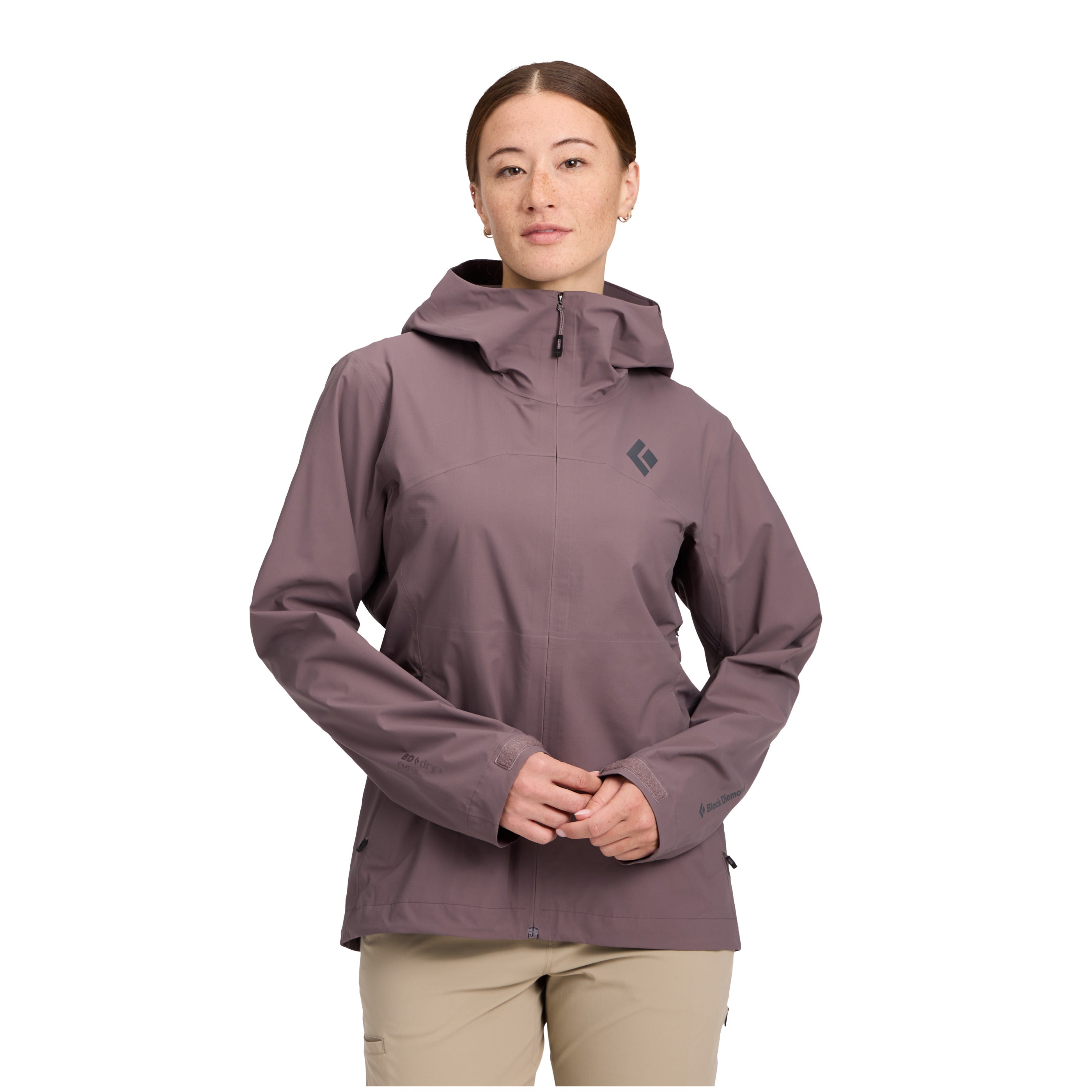 black-diamond-women-s-strataline-stretch-shell-veste-imperm-able-3l image 2