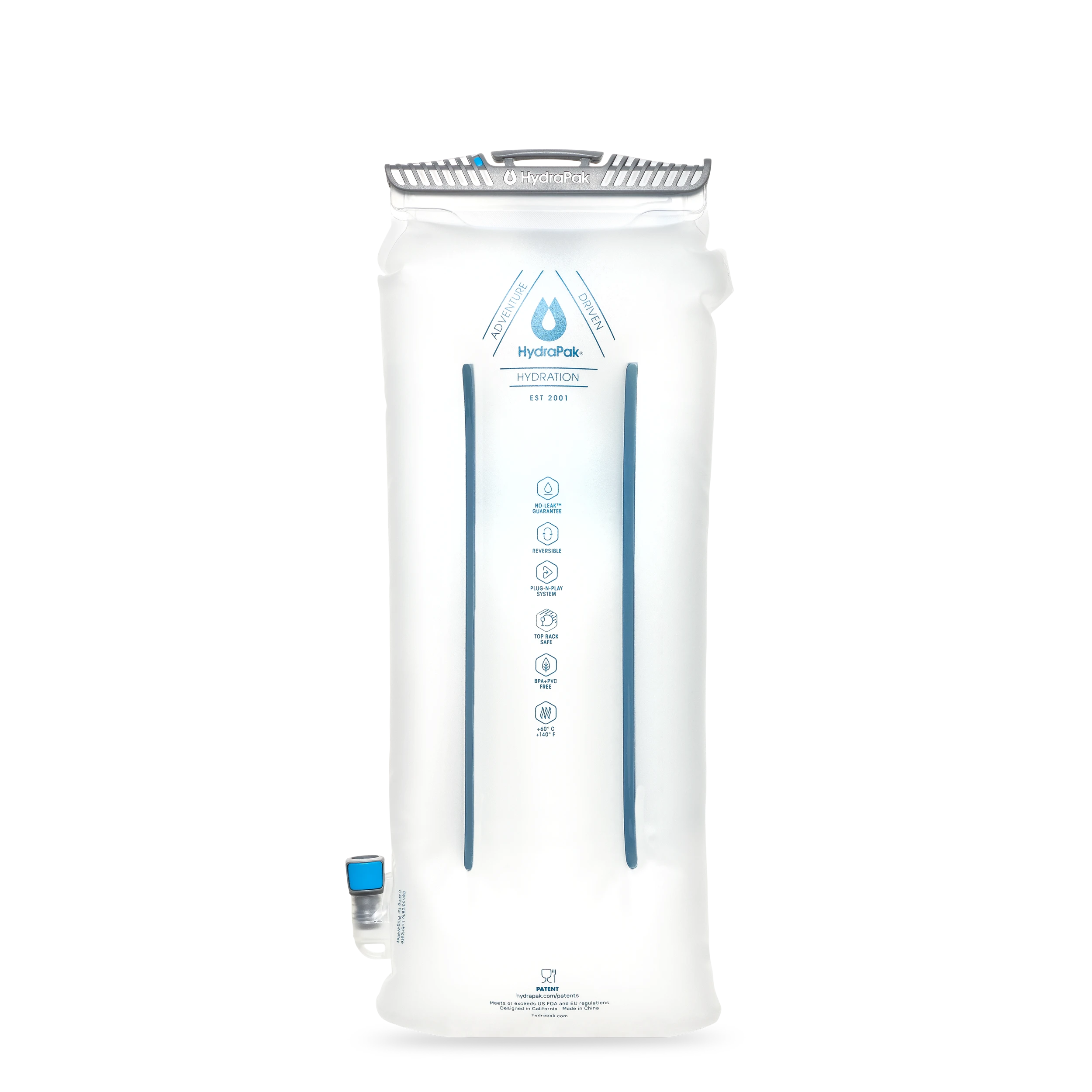 hydrapak-contour-3l-poche-eau-randonn-e-profil-bas image 2