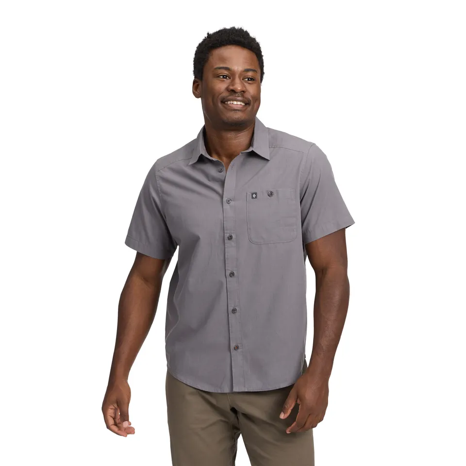 black-diamond-wingate-chemise-homme-manches-courtes-poly-coton image 1