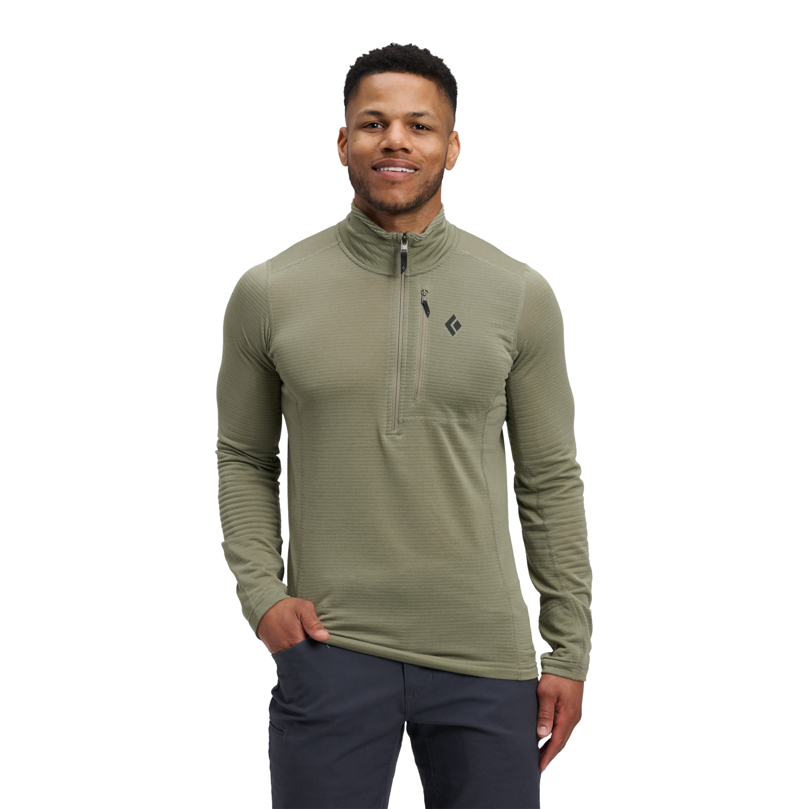 black-diamond-coefficient-lt-quarter-zip-polaire-homme image 2