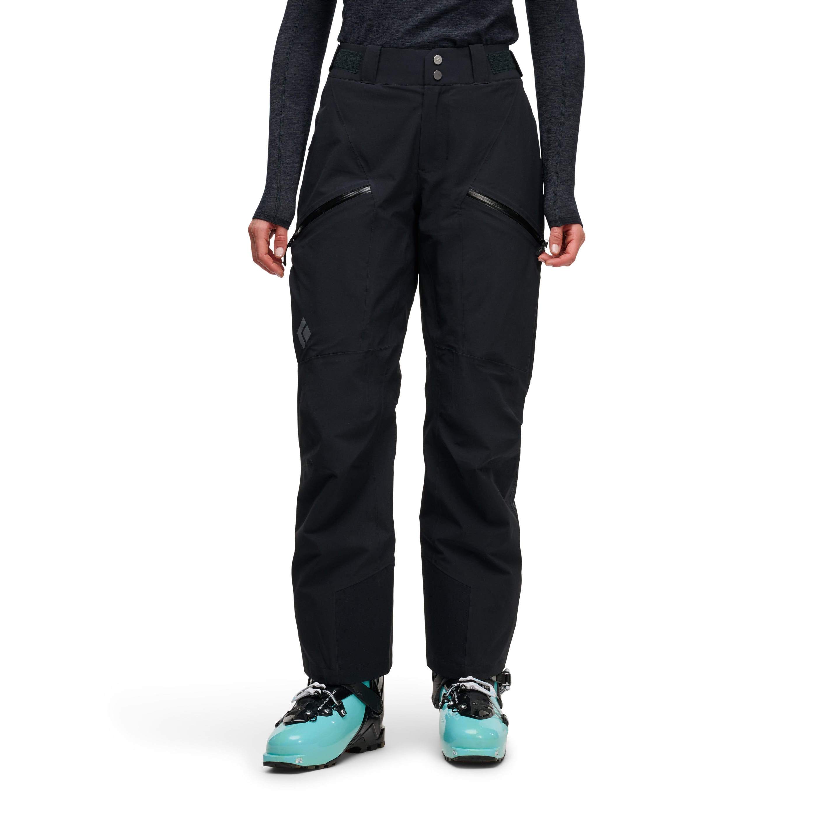 black-diamond-recon-insulated-pants-femme-pantalon-ski-3l-isol image 1