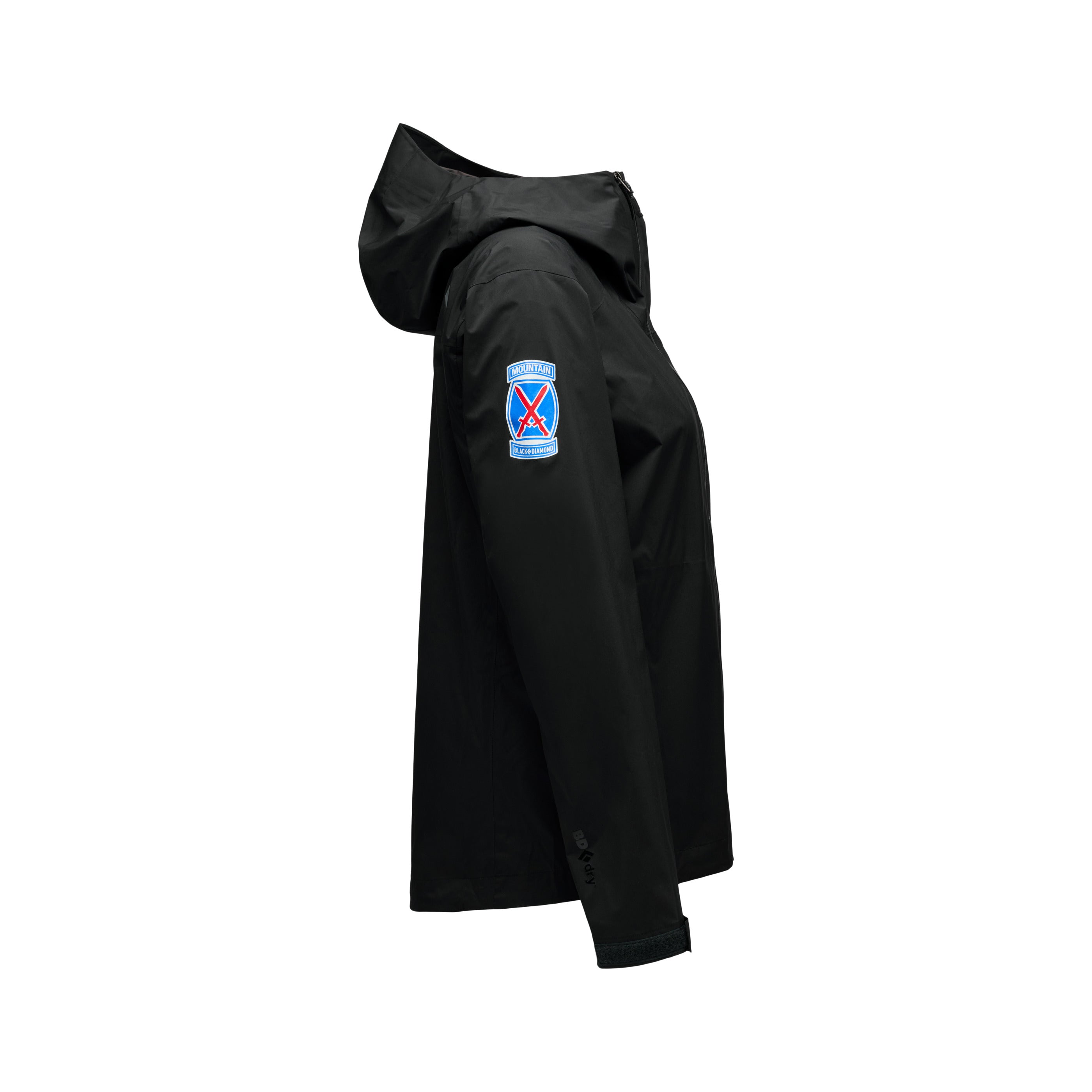 black-diamond-fineline-stretch-shell-10th-mountain-veste-imperm-able-femme image 3