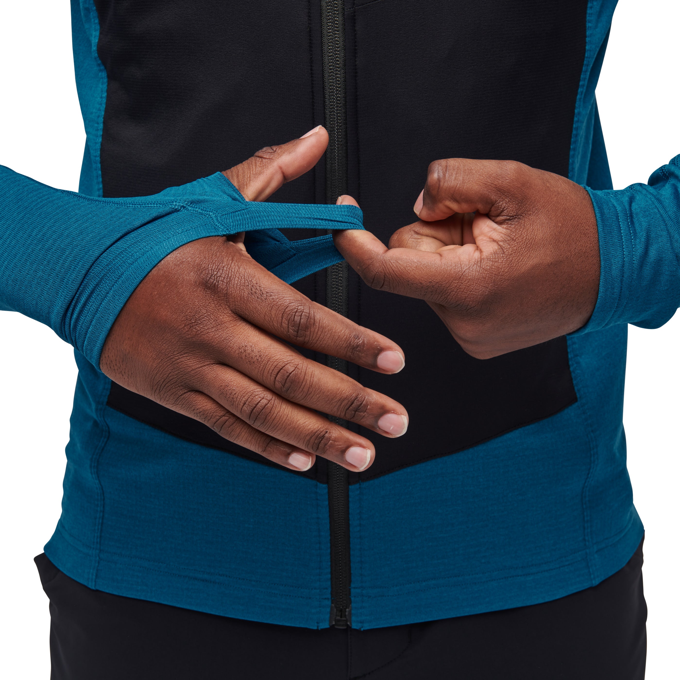 black-diamond-coefficient-lt-hybrid-hoody-homme-polaire-technique-slim image 6