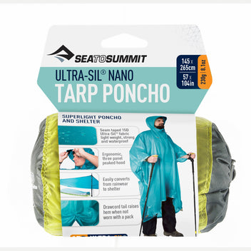sea-to-summit-ultra-sil-nano-tarp-poncho-poncho-b-che-4-en-1 image 2