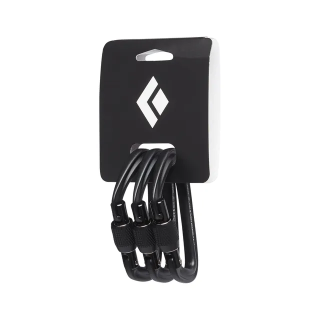 black-diamond-hotforge-screwgate-carabiner-3-pack-mousqueton-vis image 1