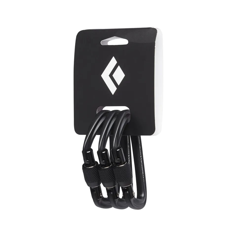 black-diamond-hotforge-screwgate-carabiner-3-pack-mousqueton-vis image 1