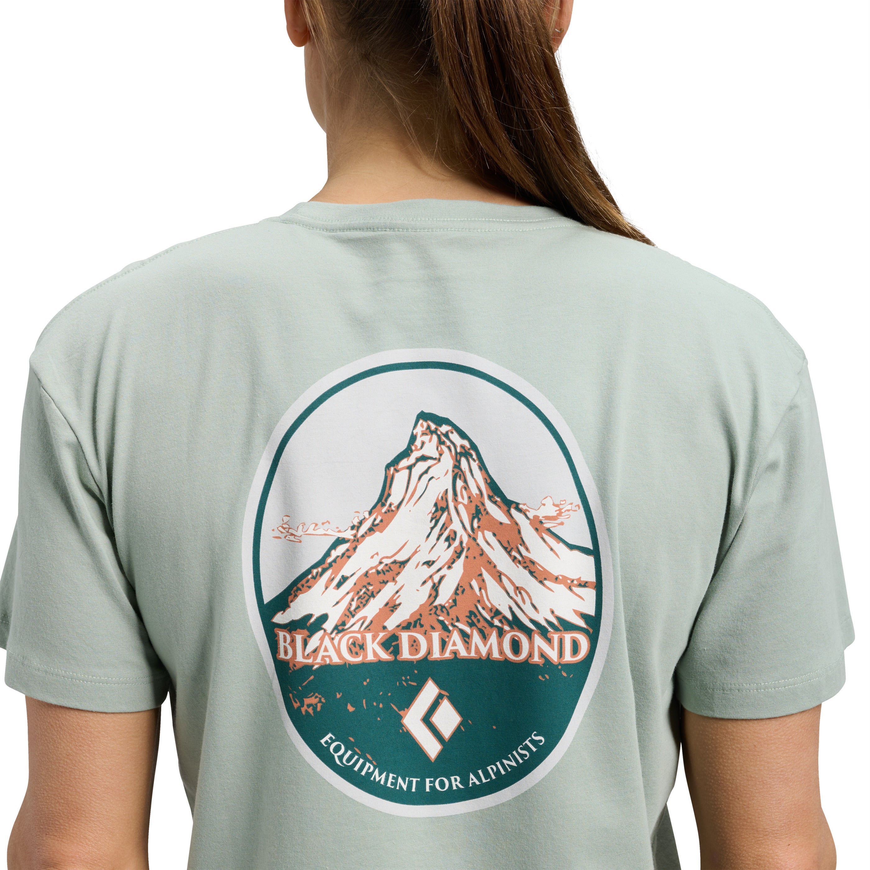 black-diamond-heritage-badge-t-shirt-femme-manches-courtes image 2