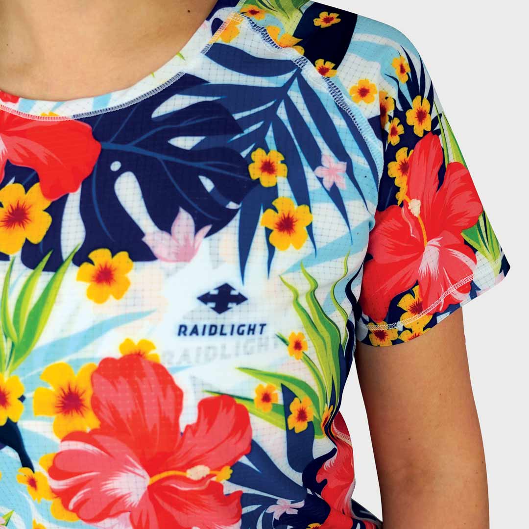 raidlight-ecodry-flower-maillot-trail-femme-respirant image 5